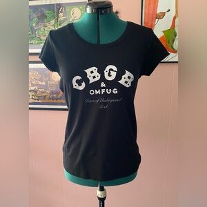 CBGB Ladies size Medium T-shirt